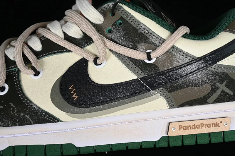 All Categories Nk SB Dunk Series Nk SB Dunk Low Low-top sneakers Nk Dunk Low Panda Prank Jungle Crossing Wilderness Ore Morandi Army Green Retro SB Strap Low-top Casual Shoes DD1391-300